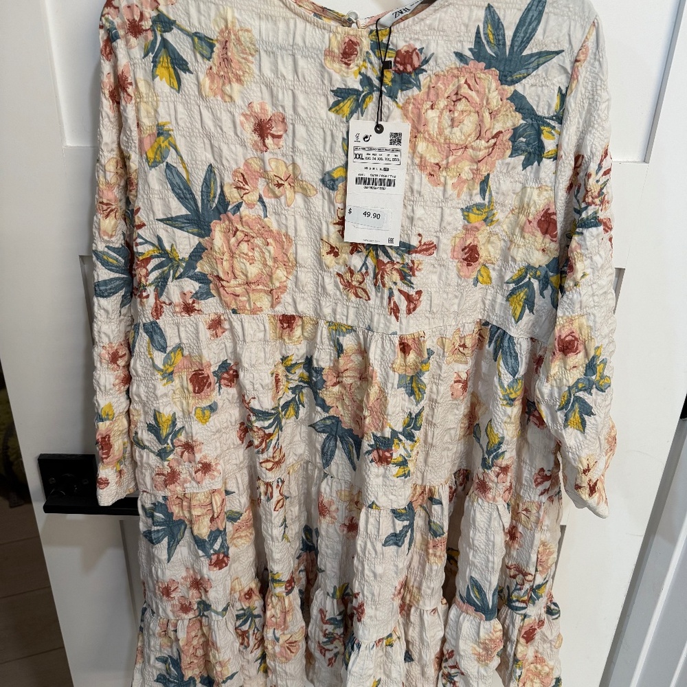 NWT Zara Floral Dress